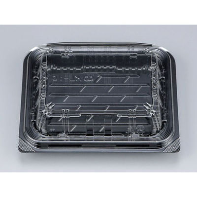 シーピー化成 フードパック KL-10 黒 645602 1袋(50個)（直送品）