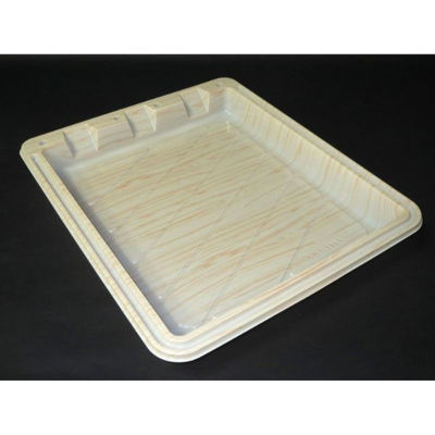 JSPパッケージング オードブル容器 グルメバット本体 杉 00190797 1袋(25個)（直送品）