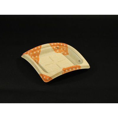 リスパック 惣菜容器 バイオデリカ リッジ12B いとオレンジ RHBH043 1袋(50個)（直送品）