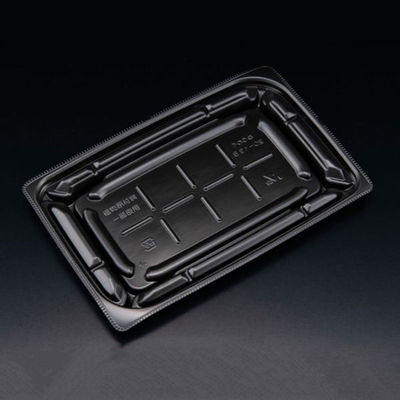 リスパック 惣菜容器 バイオデリカ優枠20-13B 黒 RHBU651 1袋(50個)（直送品）