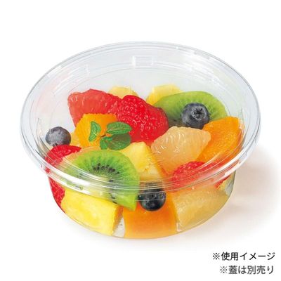 リスパック 汎用透明カップ バイオカップ G 250BL 本体 PABC113 1袋(100個)（直送品）