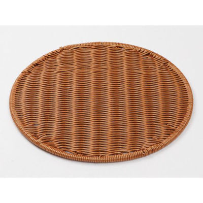 トーダイ 樹脂バスケット BB-605-BRパントレー 丸型33型 ブラウン 01060533 1袋(1個)（直送品）