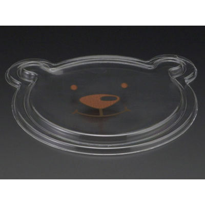 リスパック クマ 蓋 インサツツキ RLBE701 1袋(50個)（直送品）