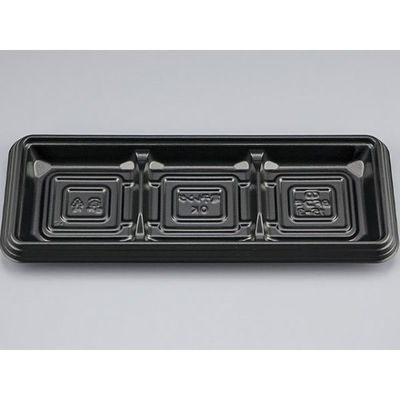 シーピー化成 オードブル容器 BFコモ15-3黒本体(N) 0747415030525 1袋(50個)（直送品）