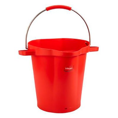 ヴァイカン ハイジーンバケット 20L レッド 56924 1個（直送品）