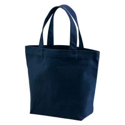 United Athle エコバッグ 1460-01 キャンバストートバッグ ネイビー S 146001286 1袋(1個)（直送品）