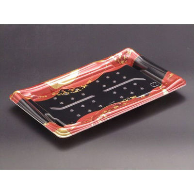 リスパック 寿司容器 誠10B はなまち赤 RSAD175 1袋(50個)（直送品）