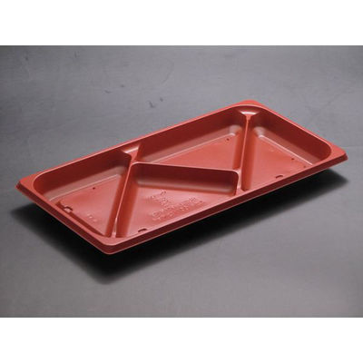 リスパック 弁当容器 饗膳 100中皿4 RBS RHHK452 1袋(50個)（直送品）