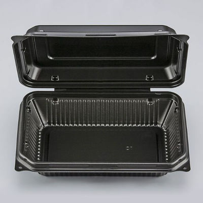 シーピー化成 弁当容器 BF-611 黒 0740611000520 1袋(50個)（直送品）