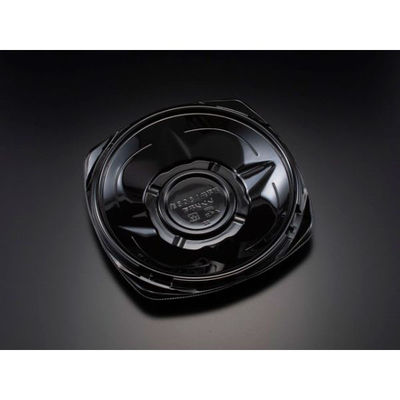 リスパック 丼容器 バイオPET 海専丼180B浅 黒 RRKS301 1袋(50個)（直送品）
