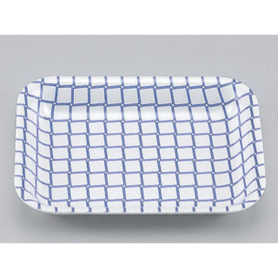 シーピー化成 惣菜容器 トレー Vー82 レースブルー 0210082000600 1袋(50個)（直送品）