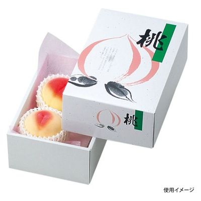 ヤマニパッケージ  青果用贈答箱 L-367 AP桃太郎6ヶ入 L-367 50箱(10箱×5)（直送品）