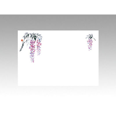 カミイソ産商 テーブルマット 尺3寸 No.217 藤 72000217 1袋(100枚)（直送品）