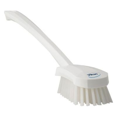 ヴァイカン ブラシ ロングハンドルブラシ(ハード)ホワイト 41865 1個（直送品）