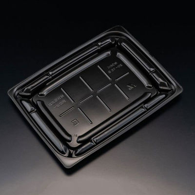 リスパック 惣菜容器 バイオデリカ優枠20-15B 黒 RHBU701 1袋(50個)（直送品）