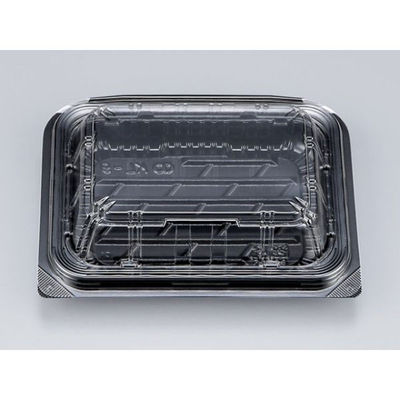 シーピー化成 フードパック KL-9 黒 645597 1袋(50個)（直送品）