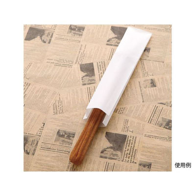 大阪ポリエチレン販売 スナック・軽食袋 CRS-2チュロス袋(無地) 8942 1袋(100個)（直送品）