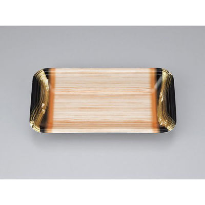 シーピー化成 トレー 新LL11-25 筆木目 0551211253590 1袋(100個)（直送品）