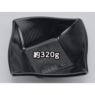 シーピー化成 どんぶり容器 BF丼22 黒本体 0142122000525 1袋(50個)（直送品）