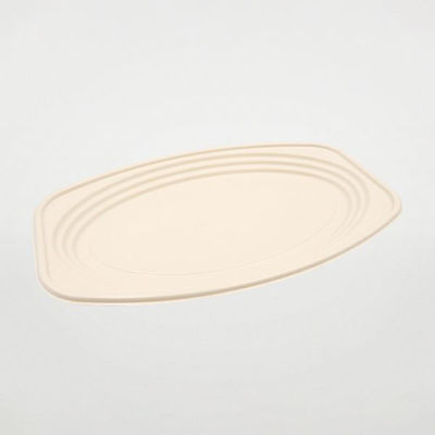 パックスタイル バガス容器 BBオードブル 小判1 ラミ 654441 1袋(10個)（直送品）