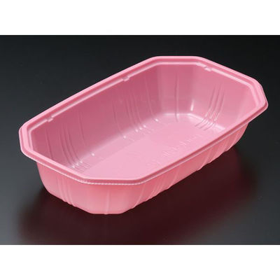 パックスタイル 青果・農産容器 PS BPフルーツ 2L ピンク 470090 1袋(100個)（直送品）