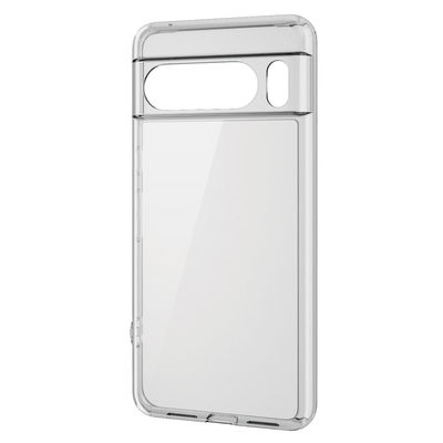 Google Pixel 8 Pro ケース ハイブリッド 衝撃吸収 薄型 クリア PM-P234HVCKCR エレコム 1個（直送品）