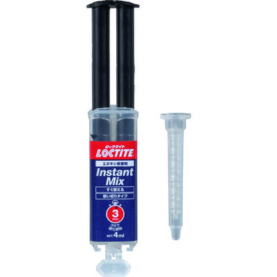 ヘンケルジャパン LOCTITE 高強度エポキシ接着剤 2液タイプ 透明 インスタントミックス 4ml LIM-004 1個（直送品）