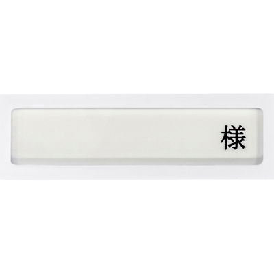 日本医理器材 病室用名札差し(1名用・様付) 09-2230-0102 1個（直送品）