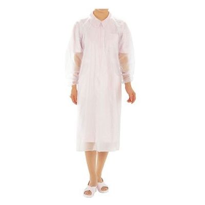 日本医理器材 ビニール前掛(袖付前掛) 413912 23-7234-00 1枚（直送品）