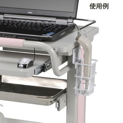 ナカバヤシ 電子カルテワゴン用バスケット(小) 23-7359-02 1個（直送品）