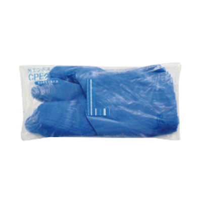 ファーストレイト CPEグローブB(ポリパック)ブルー 24-2579-08 1梱(100枚入x60箱)（直送品）
