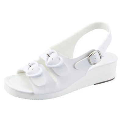 キクスイサンダル ハート2バックルサンダル 24-6544-0002 1足　ナースサンダル（直送品）