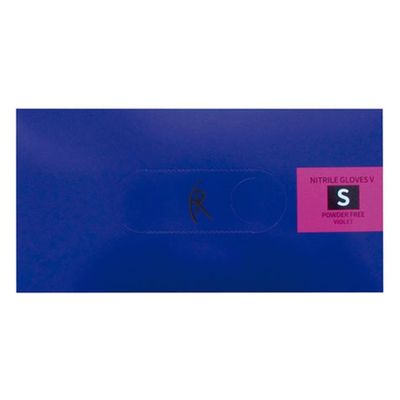 ファーストレイト ニトリルグローブV(バイオレットブル 24-6733-01 1梱(100枚入x10箱)（直送品）