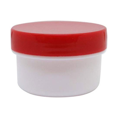 エムアイケミカル 軟膏容器プラ壷Nー2号(未滅菌) 赤 6902-00 1セット(100個入)（直送品）