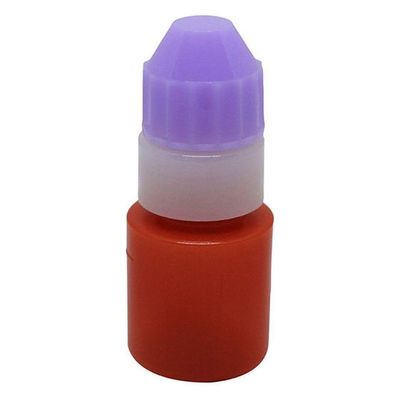 エムアイケミカル点眼容器フレッシュ3号（10mL）（滅菌済） 本体色: 茶/キャップ色:フジ 4631 1箱（25本×6袋入）（直送品）