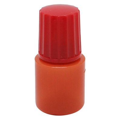 エムアイケミカル点眼容器ノーベル3号（10mL）（滅菌済） 本体色: 茶/キャップ色:赤 4531 1箱（25本×6袋入）（直送品）