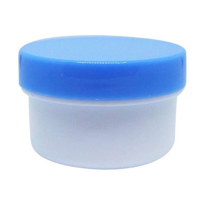 エムアイケミカル 軟膏容器プラ壷Nー4号(未滅菌) 青 6904-00 1箱(50個入)（直送品）