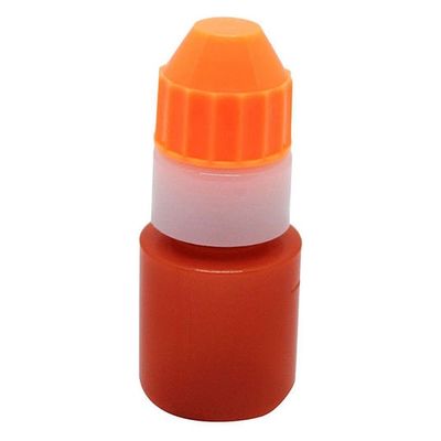 エムアイケミカル点眼容器フレッシュ3号（10mL）（滅菌済） 本体色: 茶/キャップ色:オレンジ 4631 1箱（25本×6袋入）（直送品）