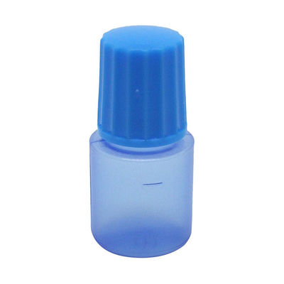 エムアイケミカル点眼容器ノーベル1号（5mL）（滅菌済） 本体色: コバルト/キャップ色:青 4511 1箱（25本×10袋入）（直送品）