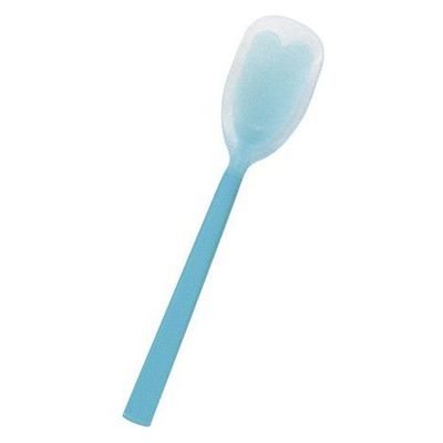 岡部洋食器製作所 口あたりやさしいスプーン(ラージ) ブルー KU-03 1個（直送品）