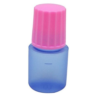 エムアイケミカル点眼容器ノーベル3号（10mL）（滅菌済） 本体色: コバルト/キャップ色:ピンク 4531 1箱（25本×6袋入）（直送品）