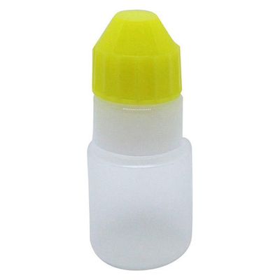 エムアイケミカル点眼容器フレッシュ3号（10mL）（滅菌済） 本体色: 原色白/キャップ色:黄 4631 1箱（25本×6袋入）（直送品）