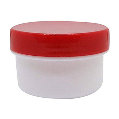 エムアイケミカル 軟膏容器プラ壷Nー6号(未滅菌) 赤 6906-00 1箱(30個入)（直送品）