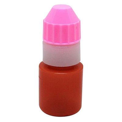 エムアイケミカル点眼容器フレッシュ3号（10mL）（滅菌済） 本体色: 茶/キャップ色:ピンク 4631 1箱（25本×6袋入）（直送品）