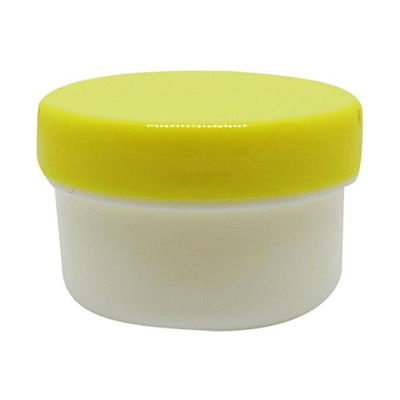 エムアイケミカル 軟膏容器プラ壷Nー4号(滅菌済) 黄 6904-10 1箱(20個×5袋入)（直送品）