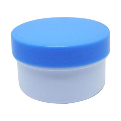 エムアイケミカル 軟膏容器プラ壷Aー5号(未滅菌) 青 6105 1箱(50個入)（直送品）