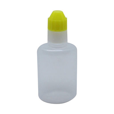 エムアイケミカル点眼容器フレッシュ（60mL）（滅菌済） 本体色: 原色白/キャップ色:黄 4661 1袋（1袋（20本入）×5）（直送品）