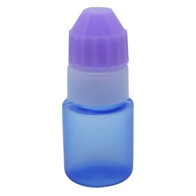 エムアイケミカル点眼容器フレッシュ3号（10mL）（滅菌済） 本体色: コバルト/キャップ色:フジ 4631 1箱（25本×6袋入）（直送品）