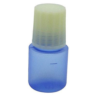 エムアイケミカル点眼容器ノーベル3号（10mL）（滅菌済） 本体色: コバルト/キャップ色:クリーム 4531 1箱（25本×6袋入）（直送品）