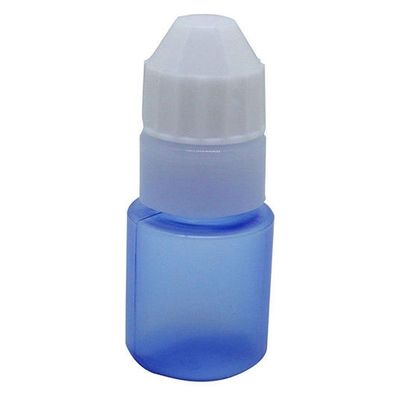 エムアイケミカル点眼容器フレッシュ3号（10mL）（滅菌済） 本体色: コバルト/キャップ色:白 4631 1箱（25本×6袋入）（直送品）